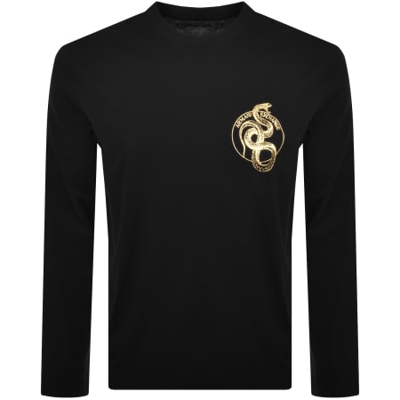 Armani Exchange Crew Neck Logo T Shirt Black | Mainline